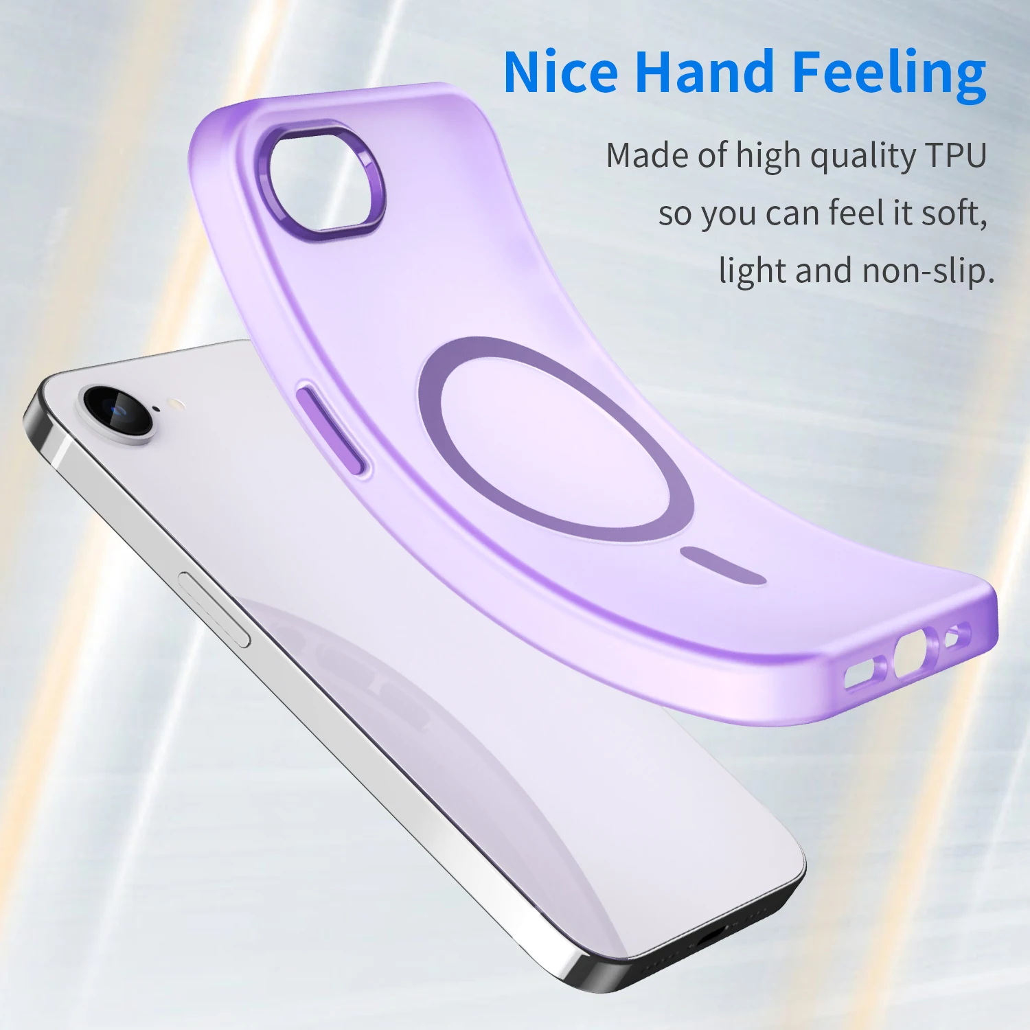 Magnetic Armor IPhone 16E Case Matte Translucent Shockproof Cover for IPhone 17air 15 14 Pro Max Magsafe Wireless Charge Cover