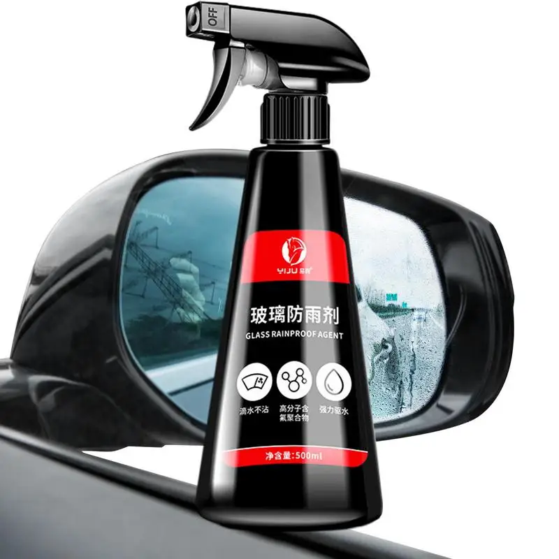 

Car Glass Waterproof Coating Agent Anti-Rain 500ML Auto Rainproof Anti-fog Agent Spray Fog Spray Remover For Windows Mirrors