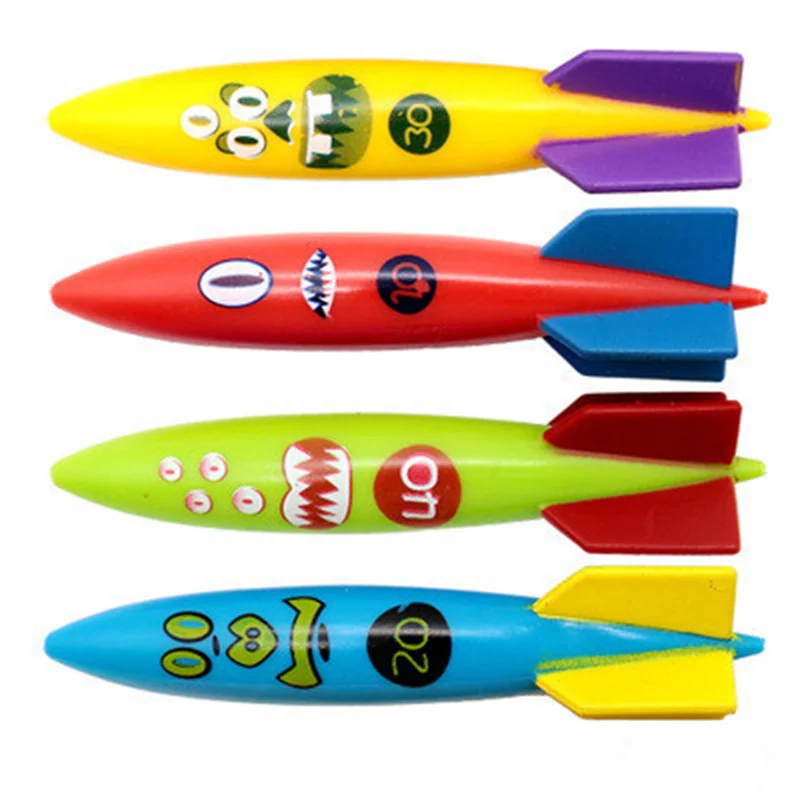 Diving Snorkeling Toy Summer Hand-eye Coordination Diving Stick Set Swimming Pool Water Toy Baby Toys Snorkeling Torpedo