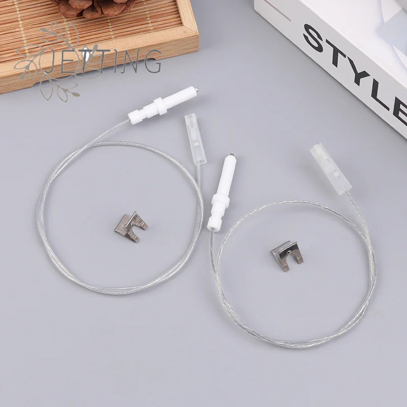 HOT Gas Cooktop Stove Spare Igniter Electrode Spark Plug With Wire Ignition Ceramic Pin Ceramic Height 35mm 40mm For Gas Cooker