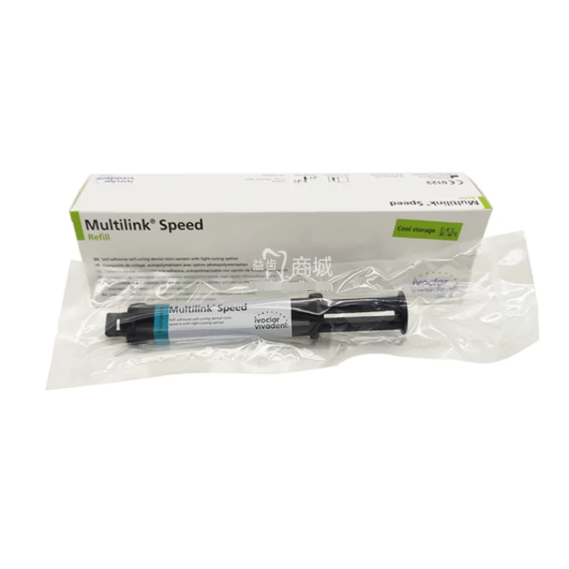 

Ivoclar Vivadent Multilink Speed 632342AN Self Etching Self Adhesive Self Curing Resin Cement Dental Composite Filling Material