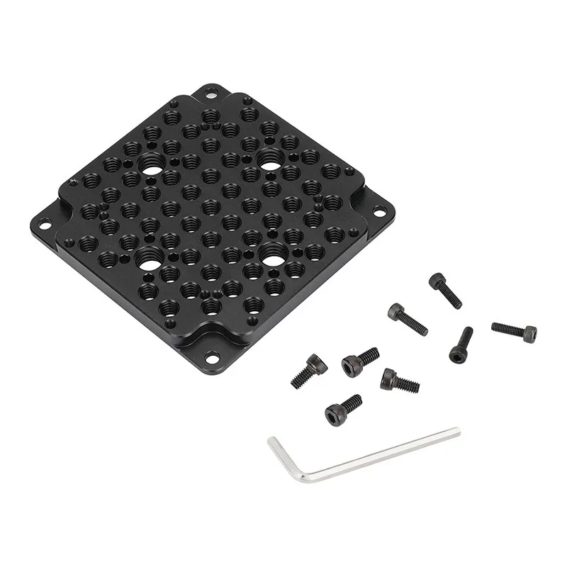 3031 Camera Expansion Mount Plate 75X75 Multi Functional Bracket For Dslr Accessory Installation Photography Shooting Hardware
