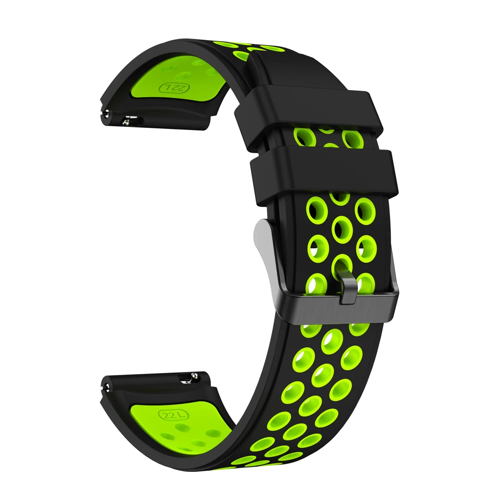 22Mm Horlogebandje Voor Huami Amazfit Gtr 4 Gtr3 Pro 2 2e Cheetah Pro Siliconen Band Armband Voor Xiaomi Horloge S1 Pro S2 Actieve Riem