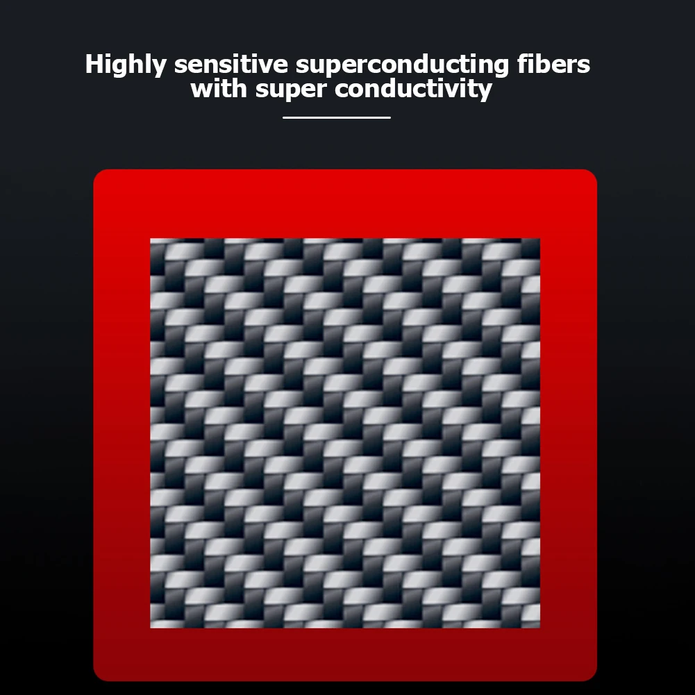 زوج واحد من قفازات إصبع الألعاب قابلة للتنفس وأطراف أصابع مقاومة للعرق وغطاء إصبع الإبهام للعبة PUBG Mobile