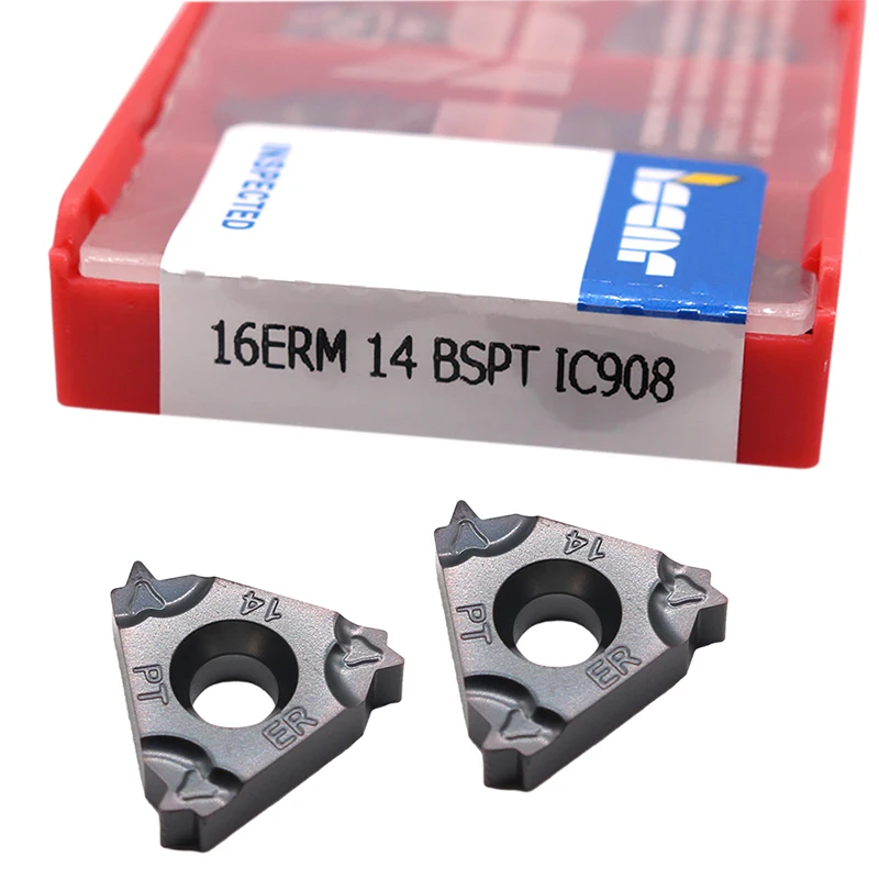 16ER 28BSPT 19BSPT 14BSPT 11BSPT 55 Angle  Thread Turning Tool Carbide Insert 16ERM Threading Lathe Tools