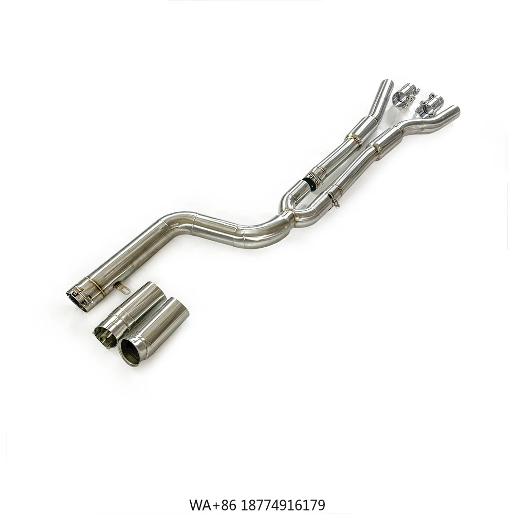 

Suitable for M340 G20 3.0T 2019-2023 304 Stainless Steel Mid Pipe with Resonator Exhaust Modification/factory Direct Sales