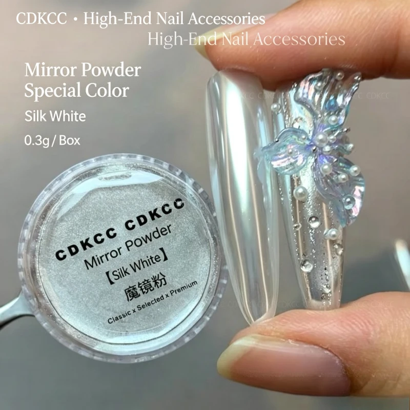 New 3colors DK Nail Anicure Mirror Powder Silk Nail Gold Plating Powder 2026 New Color Mirror Powder for Manicure Nail Tools