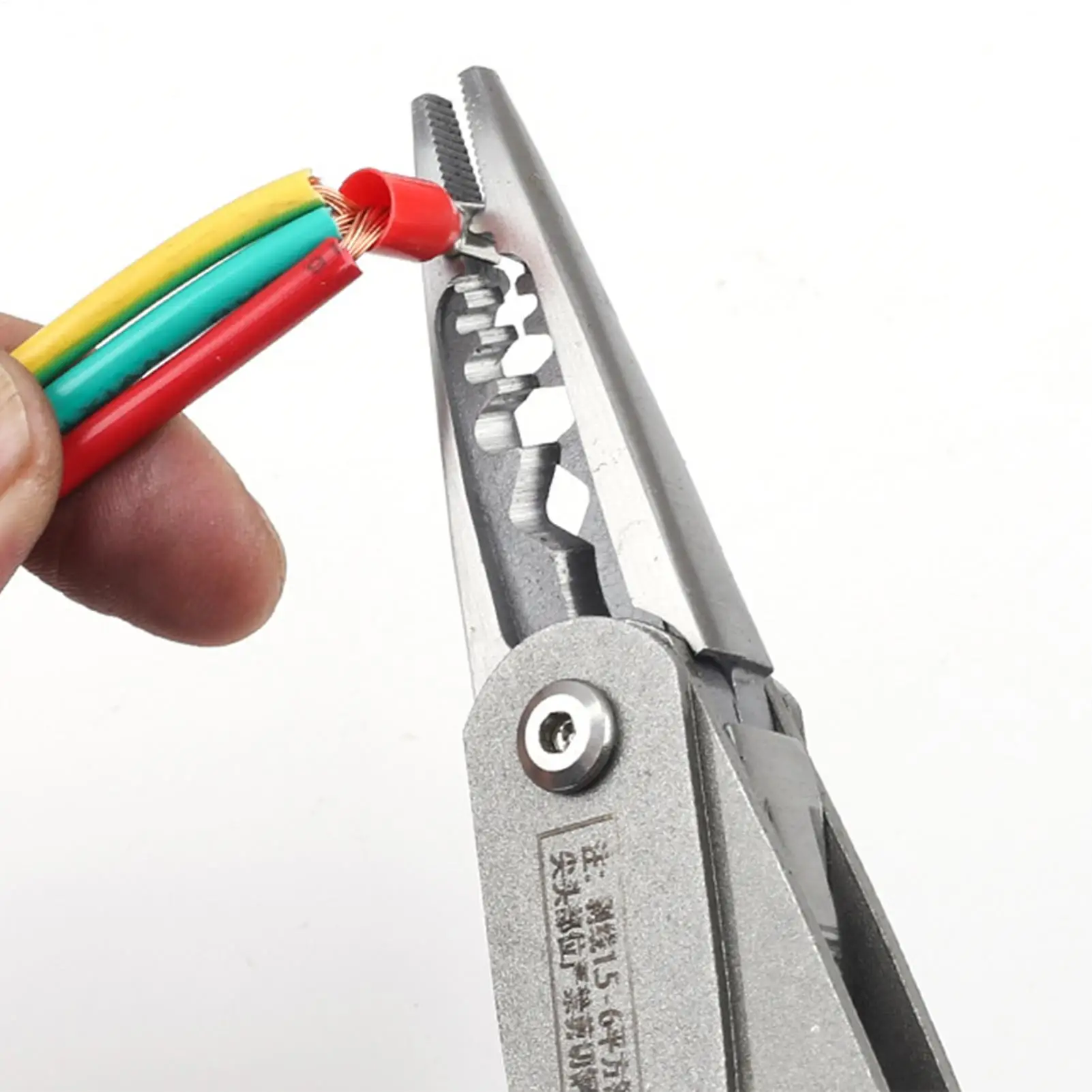 Picture 6: Wire Strippers Professional Pliers Cutter Tool Adjustable Electrical Wire Strippers For Automotive Electrician Cable Cutting