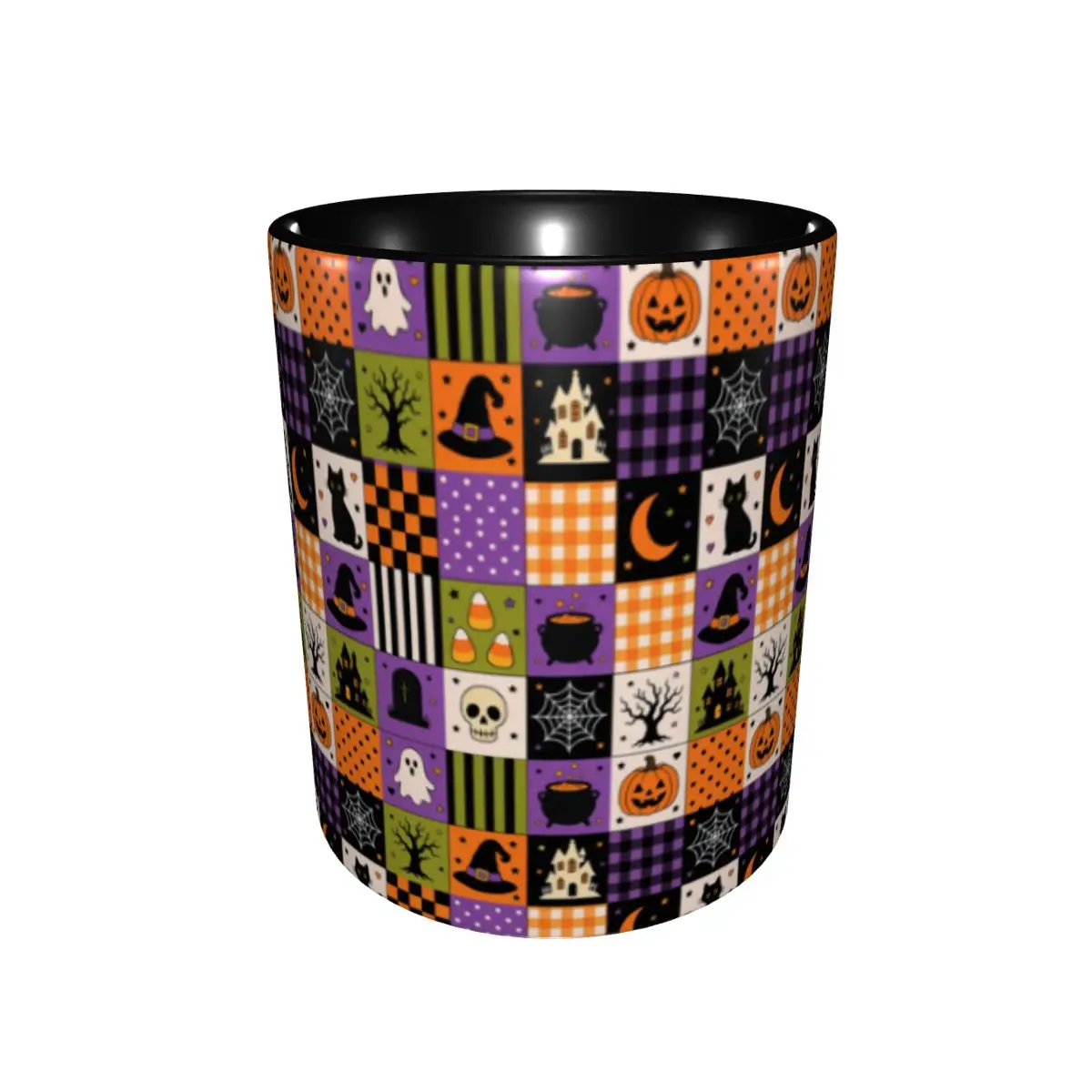 Spooky Ghosts Halloween Cartoon Coffee Mug Funny Cup For Bedroom