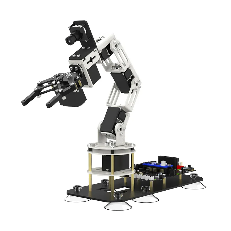 

DOFBOT SE 6DOF Robotic Arm with a 3MP Camera Cost-effective AI Robotics Learning Kit Based On A Virtual Machine system and ROS