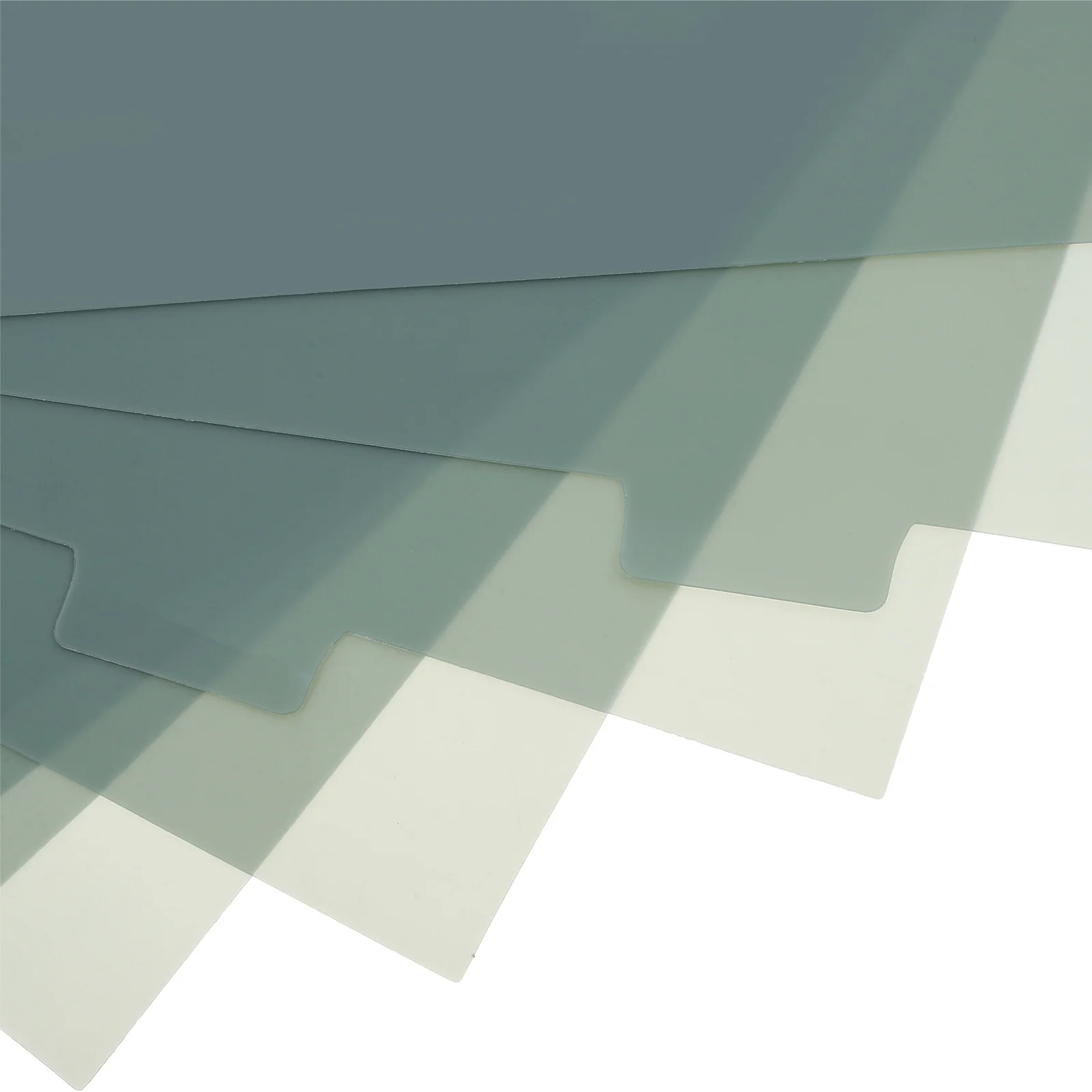 1Set A4 Raccoglitore a 3 fori Divisori indice Fogli di ricarica con linguette in plastica semitrasparente per documenti di archiviazione per l'organizzazione delle fogli sciolti