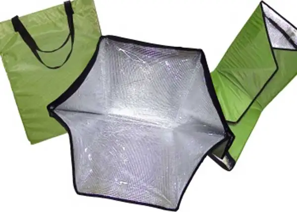 

Foldable multi-functional solar oven, solar hot rice bag