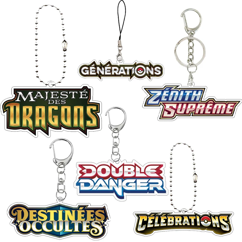 

Аниме Праздничный путь Чемпиона Французская мода Ptcg TCG JCC акриловый брелок Diy мультфильм торговая карточная игра брелок для ключей с подвеской