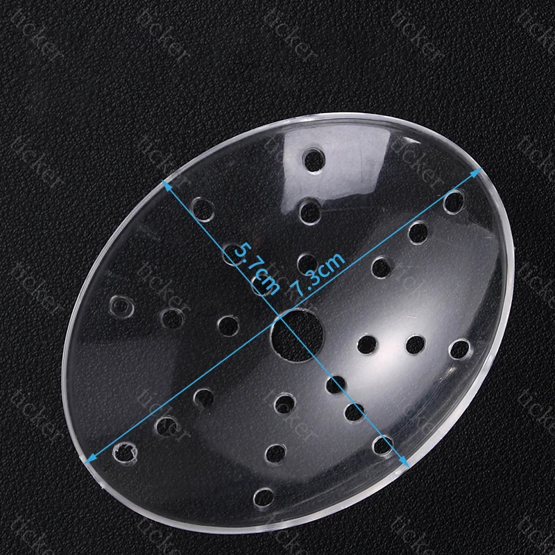 2Pcs 8 Holes Ventilated Eye Shield Cover Transparent - Needed After Cataract Surgery - Eye Care - Eye Protection