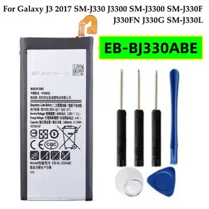 Bilashmart Brand BackShell EB BJ330ABE 2400mAh Battery Samsung Galaxy J3 2017 SM J330 J3300 SM J3300 SM J330F J330FN J330G J330L +Tools
