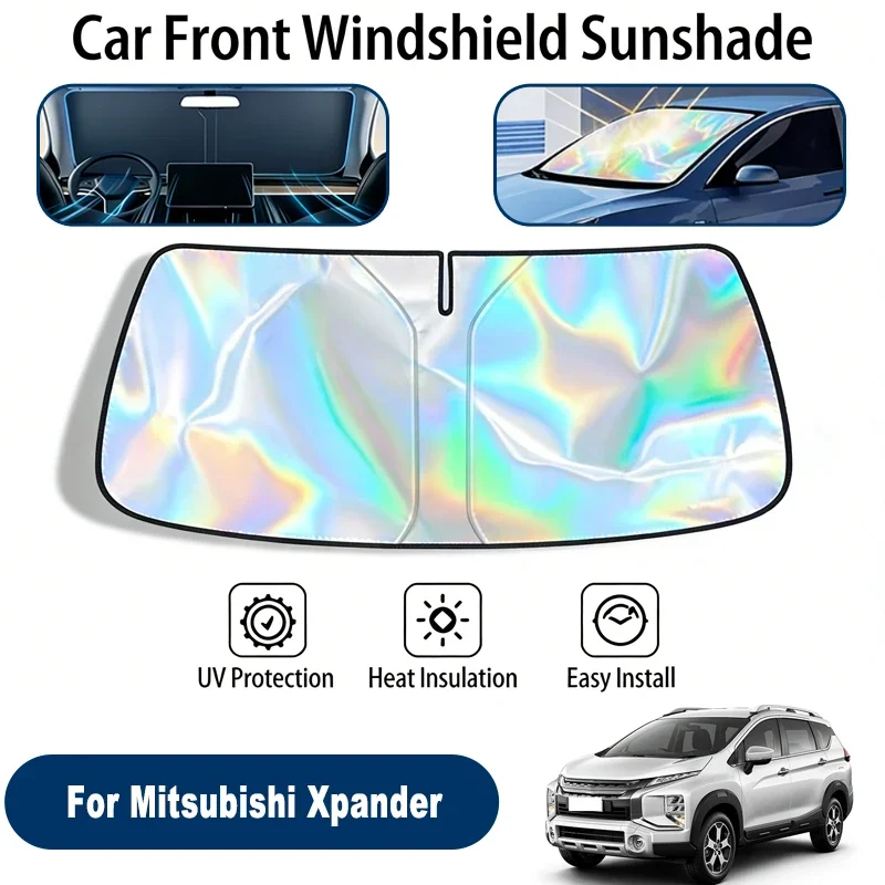 

Car Windshield Sun Shade UV Reflective Sun Visor Protection Cover For Mitsubishi Xpander 2017-2026