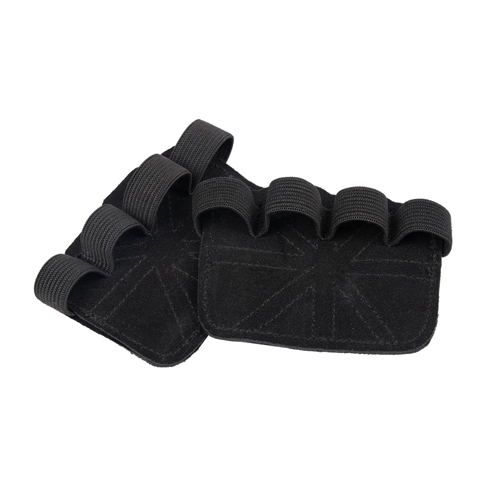 Leather Weight Lifting Training Gloves Palm Protection Women Men Fitness Sports Gymnastics Grips Pull Ups Weightlifting Workout