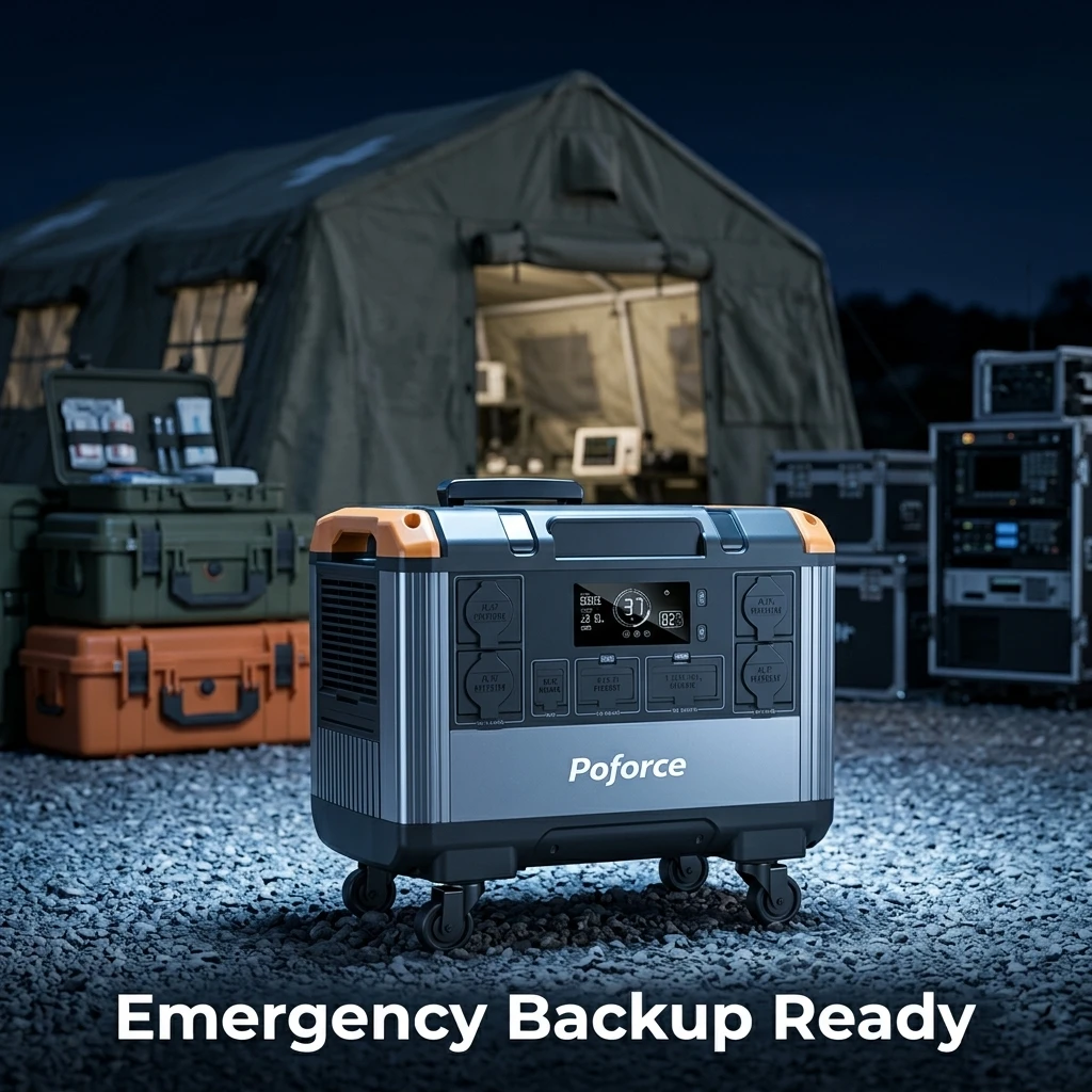 LiFePO4 Portable Power Station 2688Wh Solar Generator Wholesale UK For Caravan Motorhome Tradesman Camping Home EmergencyBackup