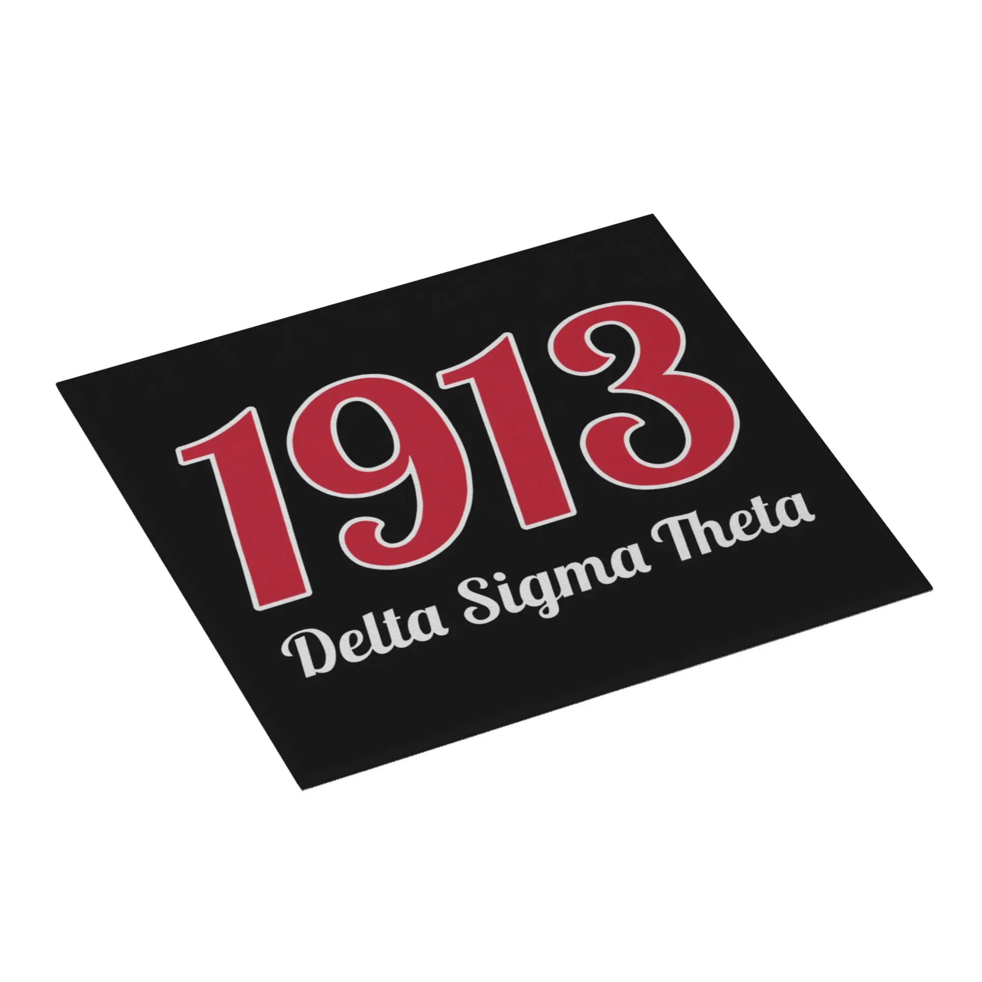 Delta Sigma Theta 1913 Non Slip Kitchen Counter Protector Mat Barware Tableware Reusable  Bathroom Drying Mat For Kitchen