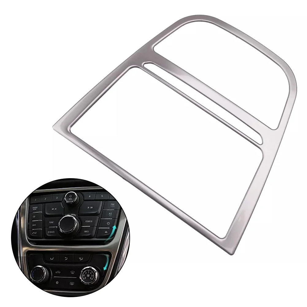 Center Console Switch Panel Molding Cover Trim For Vauxhall For Mokka Models From 2013 To 2016 Stainless Steel Panel Cover Trim