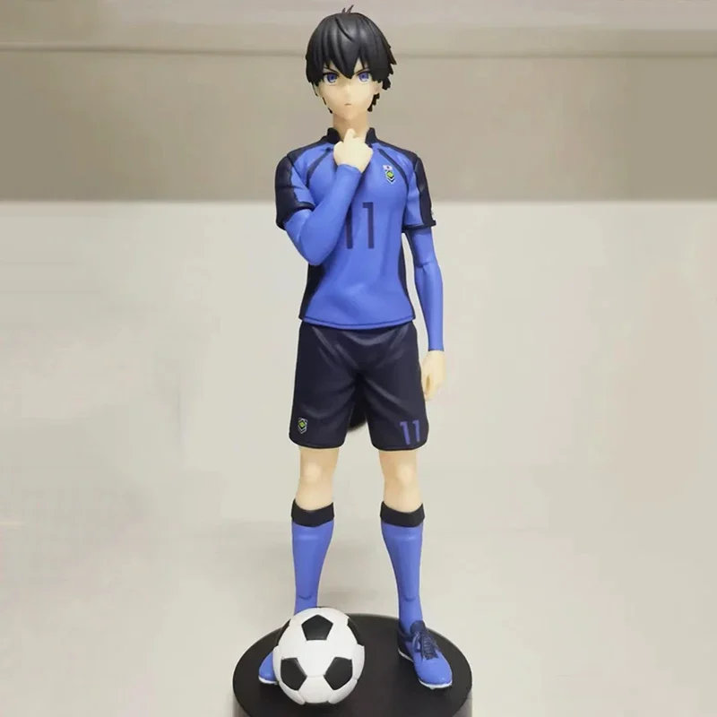 

Blue Lock Isagi Yoichi Figure GK Forward Isagi Yoichi Action Figures Football Boy Anime Model Pvc Desktop Decorative Doll Toys