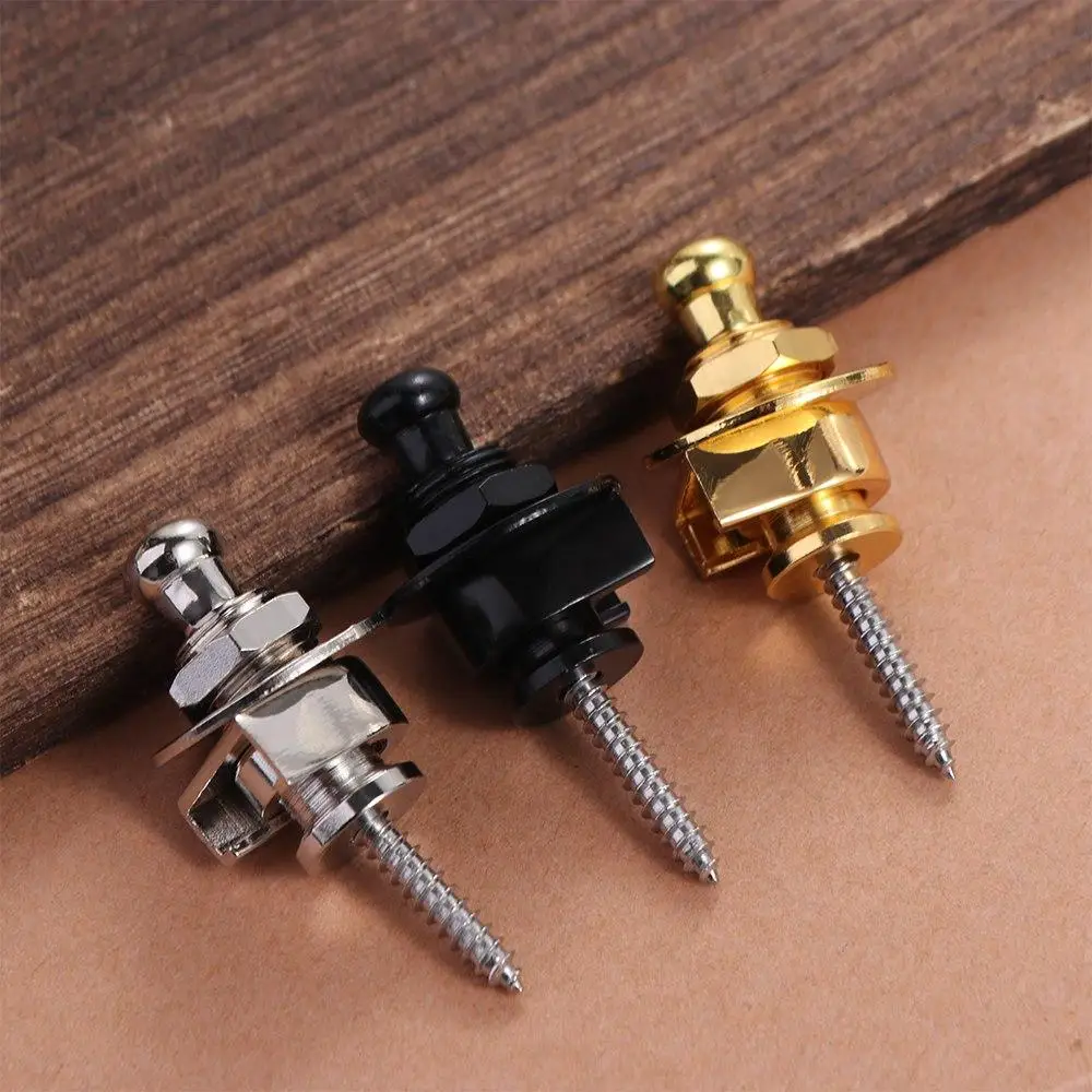 Guitar Strap Lock Straplock Button Guitar Buckle Professional Electric Guitar Bass Pins Strap Lock Guitar Parts Accessories