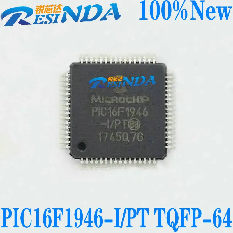 PIC16F1946-I/PT TQFP-64 chip 100%New and Original