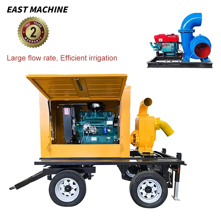 

6 Inch Centrifugal Diesel Engine Driven Pump For Use Agricultural Irrigation Water Supply In Mining Operations And Agriculture