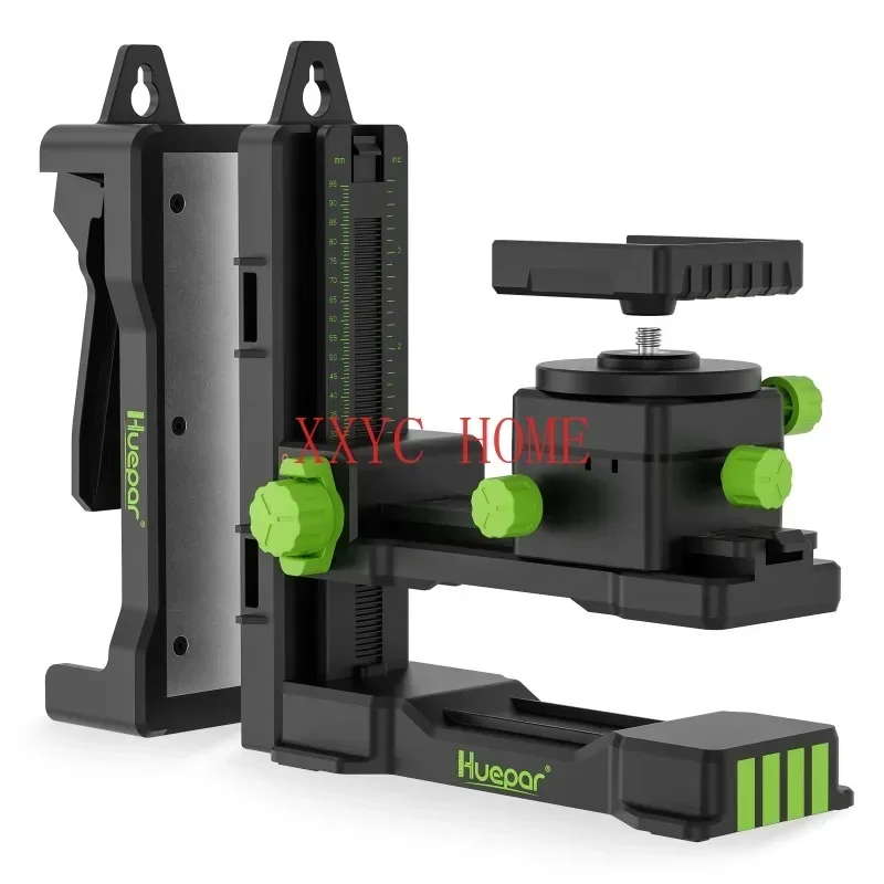 

2024 Huepar PV11+ Fine-tuning Bracket Laser Level Adapter Magnetic Pivoting Base 360 Rotation