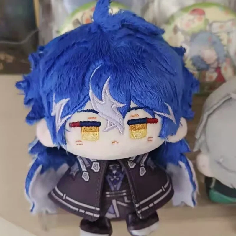 12cm 애니메이션 게임 원신 임팩트 두린 플린스 바르카 귀여운 코스프레 코튼 단고 인형 키체인 미니 플러시 장난감 팬 피규어 선물