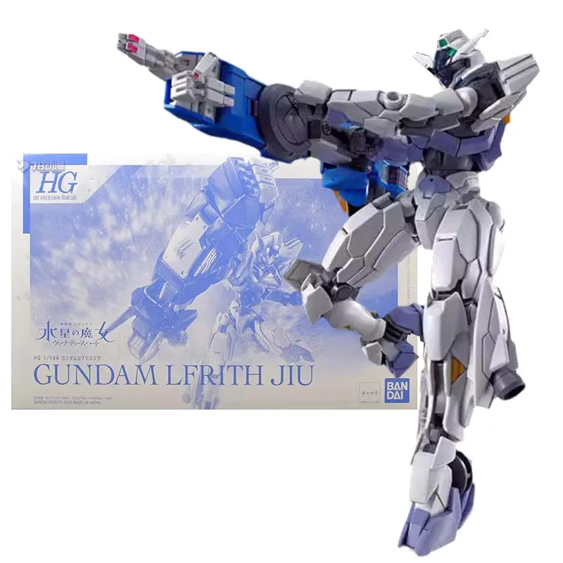 

Набор моделей фигурок Bandai Gundam, Аниме Фигурки HG TWFM Lfrith Jiu Mobile Suit Gunpla, фигурки героев, игрушки для мальчиков, детские подарки