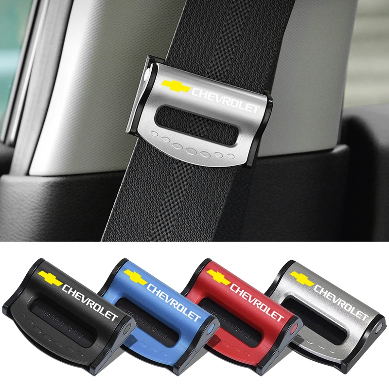 

Car Belt Buckle Universal Adjustable Practical 2pcs Intimate Design Easy To Install for Chevrolet Malibu Sail Aveo Car Stickers
