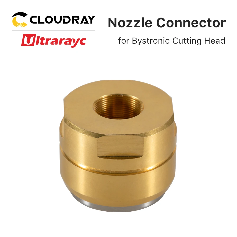 Ultrarayc HK series Nozzle Body D26 H23 Brass Alloy Connect with HK Nozzle For BYSTRONIC  Cutting Head