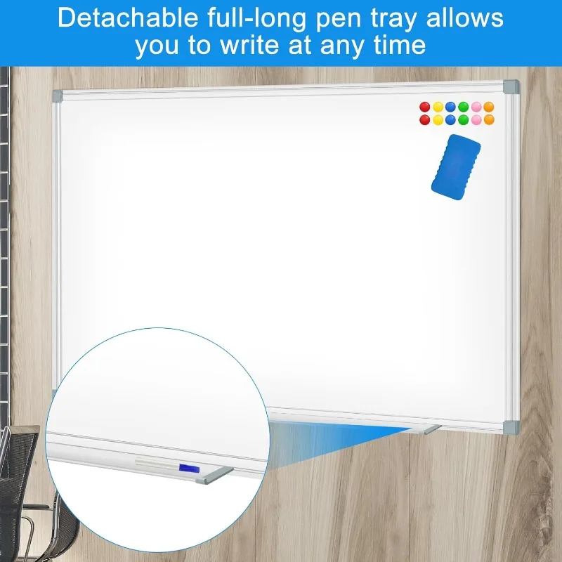 White Board Dry Erase Whiteboard for Wall 60