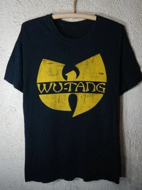 

2025 Wu Clan T-tangs Forever Tour T-shirt - The Final Chamber Men's Round Neck Comic Short Weekend Hanging Clothes Large Size