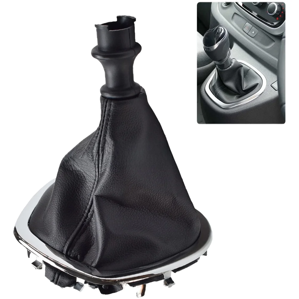 For Renault For Trafic III 2014-2019 5 Speed Manual Selector Car Change Gear Shift Knob Lever Change Gearbox Shifter Cover