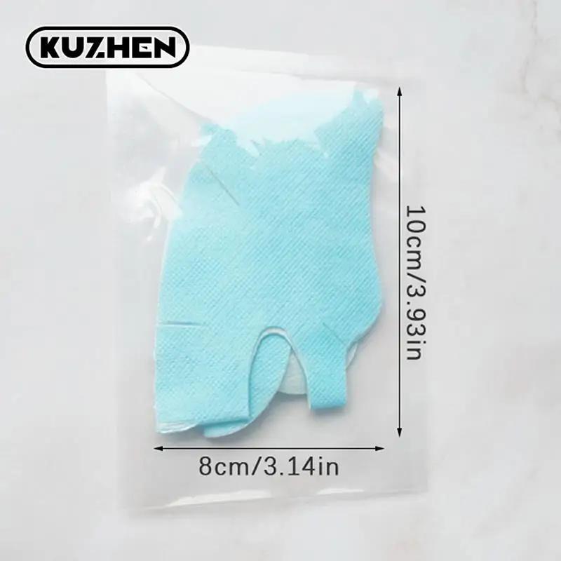 Collageenfilm Papier Oplosbaar Gezichtsmasker Gezicht Huid Wangsticker Voorhoofd Patch Lach Lijnen Patches Anti-Aging Rimpels Remover