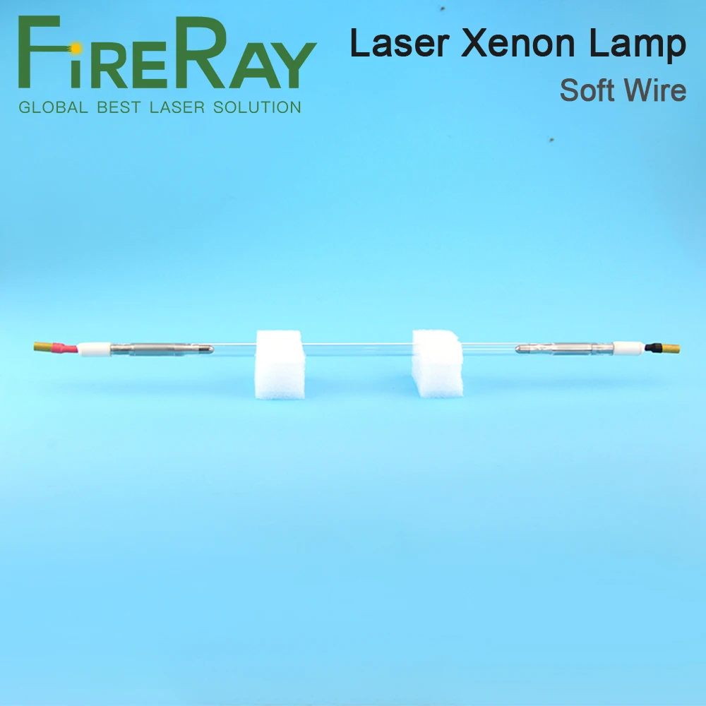 FireRay Laser Soft Wire Xenon Lamp Welding Equipment YAG Laser Tube Xenon Arc Lamp Flash Laser Pulsed Lamp for Marking Machine