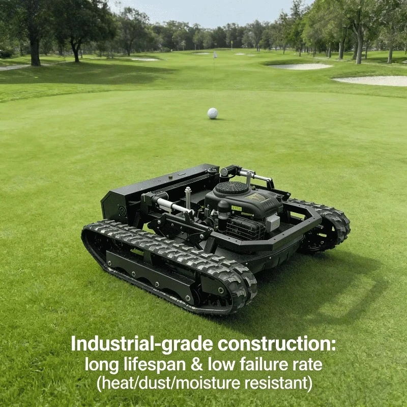 All Terrain 4-Stroke Petrol Remote Control Lawn Mower CE EPA EPR Electric Tracked Multi-functional Garden Use
