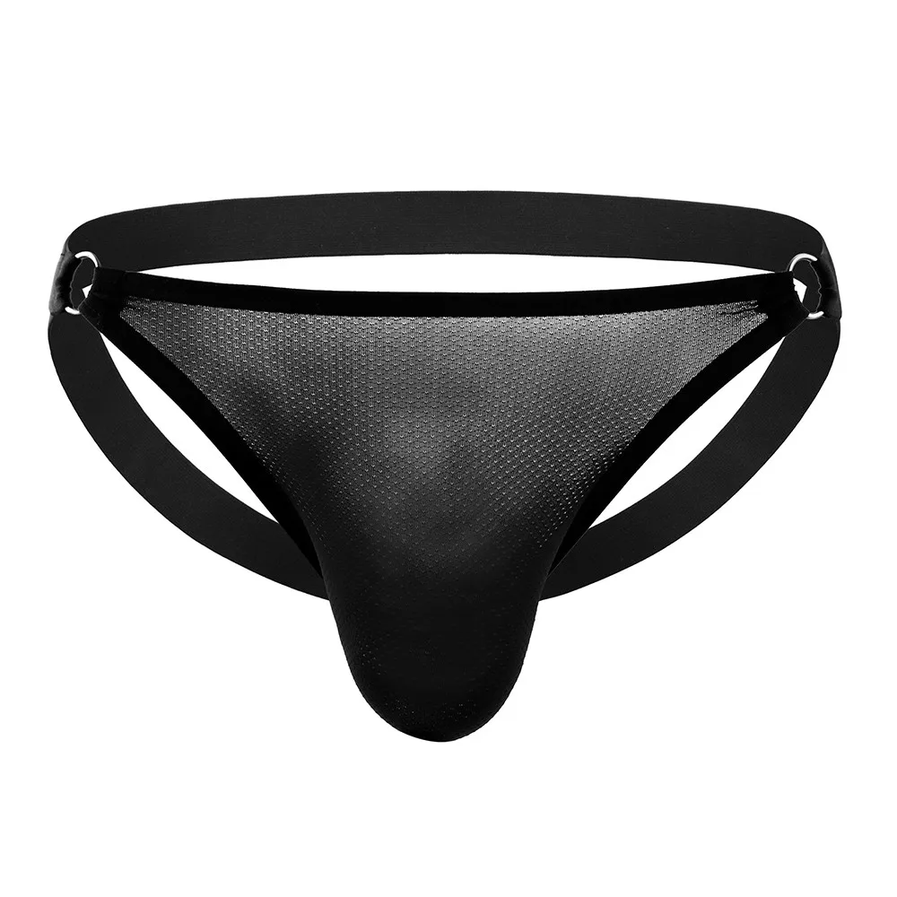 

Men's Sports Underpants Solid Color Lowrise Mesh Breathable Briefs perfect for Active Lifestyle Comfortable Fit