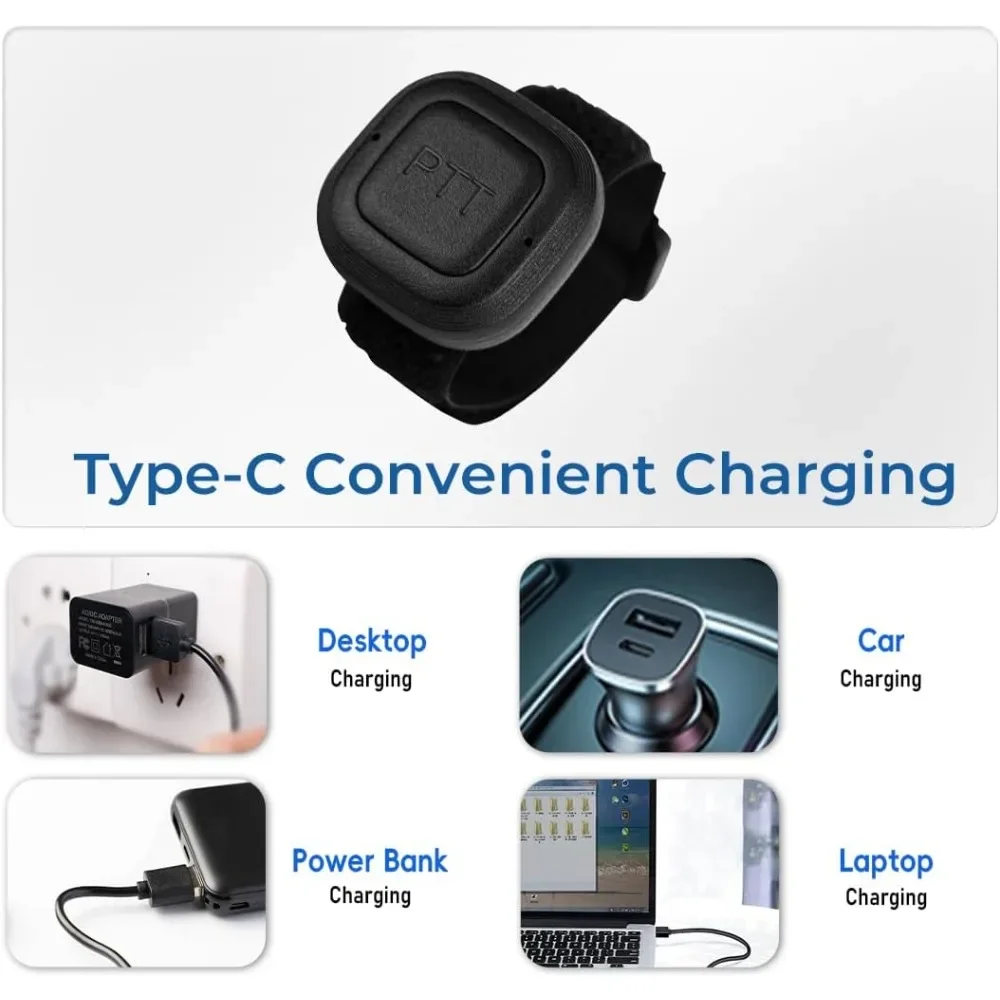 TIDRADIO ميكروفون لاسلكي PTT زر لتطبيق الهاتف الخليوي Odmaster القيادة ركوب جهاز الاتصال اللاسلكي ، البرمجة اللاسلكية Baofeng Uv5r #3