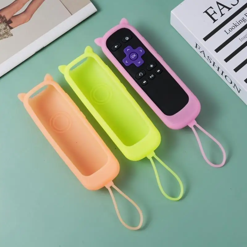 J78a Универсальный контроллер силиконовый рукав для Roku2 Remote Express Paring Sticks светится в темноте