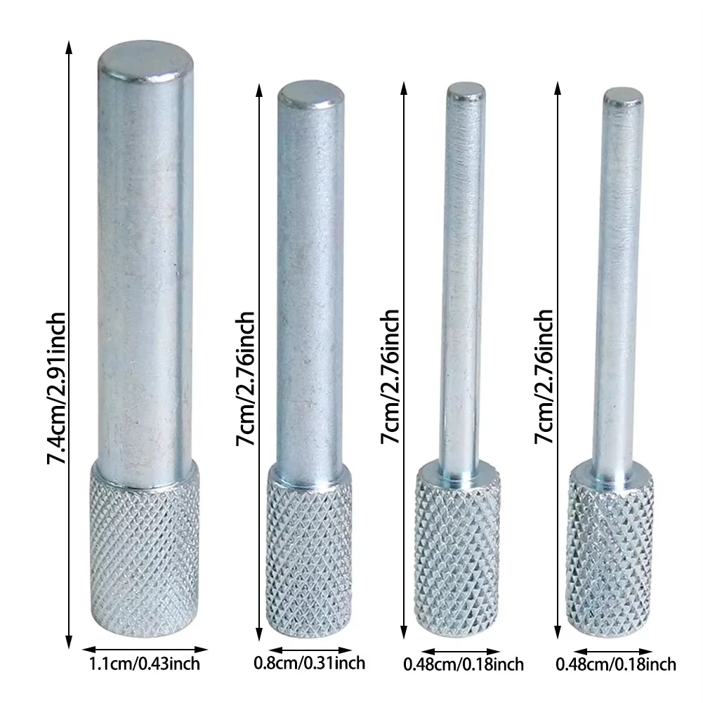 4 قطعة محرك توقيت دبابيس قفل مجموعة أدوات ل 1.4 و 1.6 HDI / TDCI PSA بيجو / سيتروين / فورد / فولفو / مازدا / سوزوكي