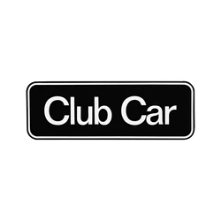 Plaque de nom avant de voiturette de Golf pour Club Car Tempo 47605590002/47605590001