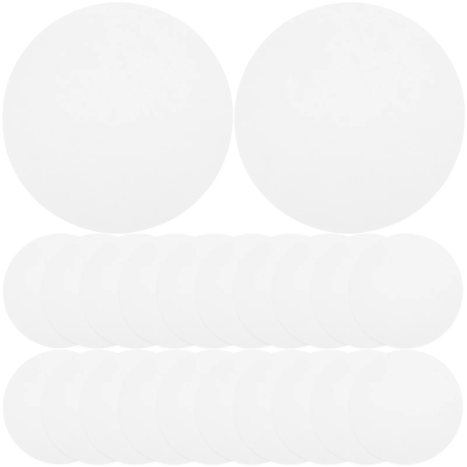 

40 Sheets Round Painting Cardboard Durable Blank Paper for Kids Art Class DIY Craft Sketching Drawing Projects