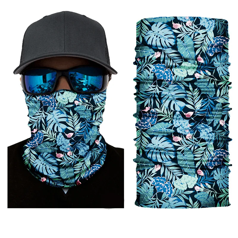 

Men's magic headscarf multifunctional seamless headscarf cross-border printed neck mask outdoor cycling sunscreen and dustproof