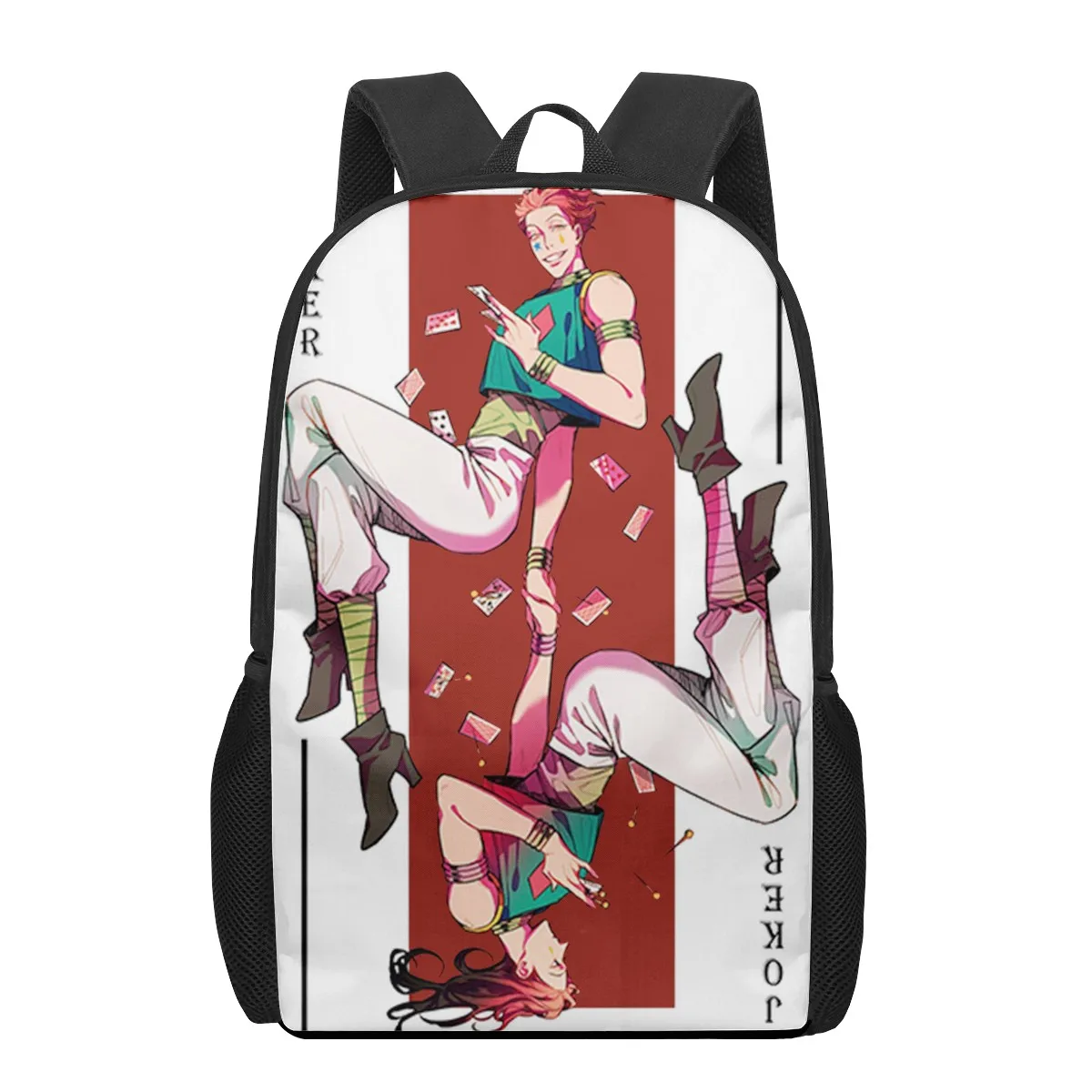 Hisoka HUNTER HUNTER anime 3D Print School Bags for Kids Backpack Student Bookbag Children Book Bag Funny Girls Schoolbags shoul