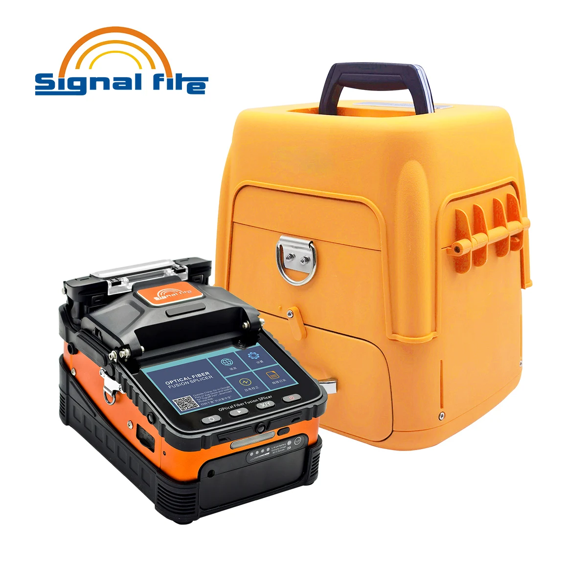 2025 الأصلي AI-9 إشارة آلة الربط الانصهار جهاز الربط متعدد اللغات FTTH آلة الربط 6 موتور 5S آلة الربط