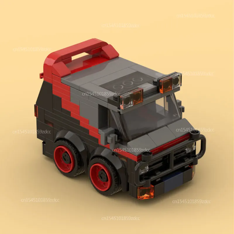 NUOVO MOC Classic Movie A-Teamed Van Car Building Blocks Modello di veicolo speciale Idee Set Camion Mattoni assemblaggio Giocattoli Regalo di Natale