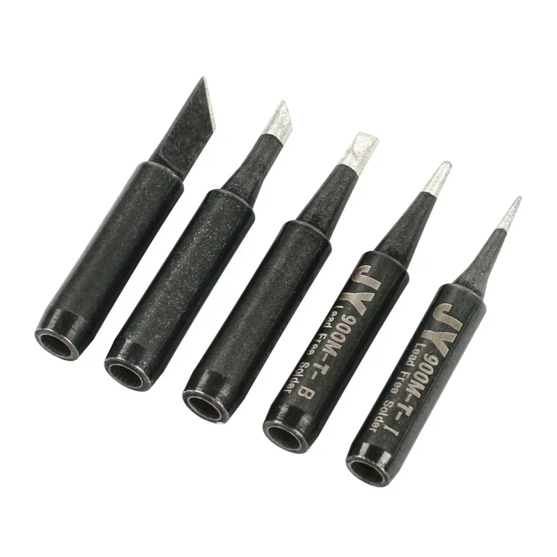 new Soldering Tip Black Lead-free 5PCS/Lot 900M-T K/I/B/3C/2.4D Welding Sting for Solder Iron Welding Station Tool